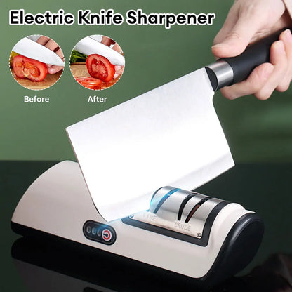 USB Rechargeable Electric Knife Sharpener