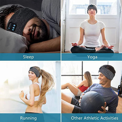 Bluetooth Headset Sports Sleep Headband/Eye Mask