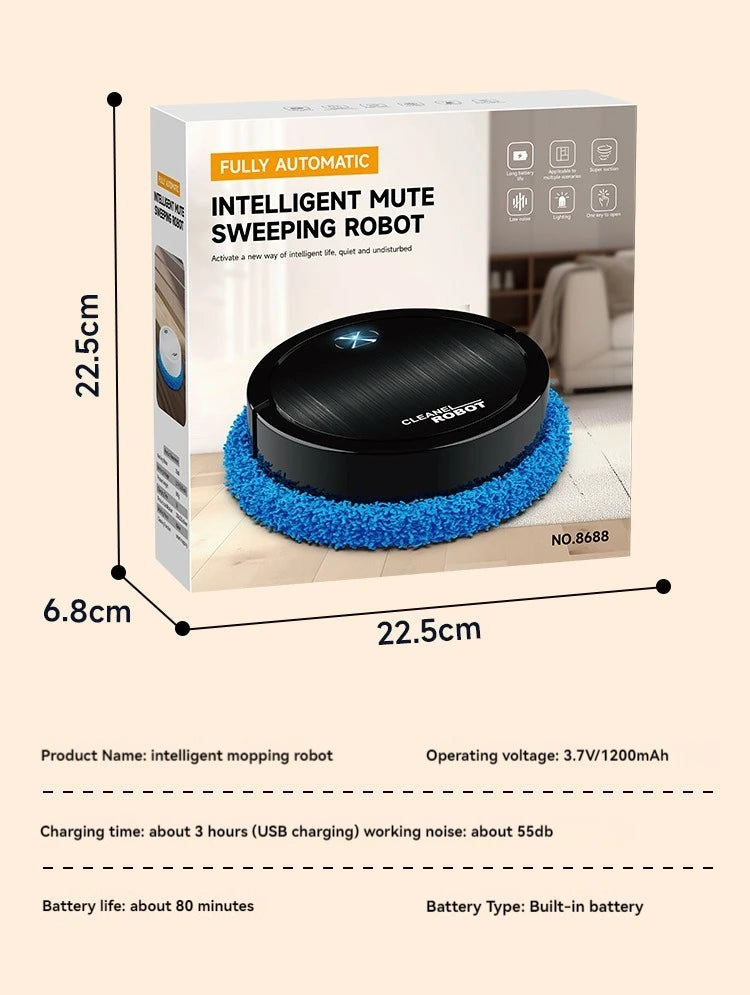 Intelligent Floor Mopping Robot