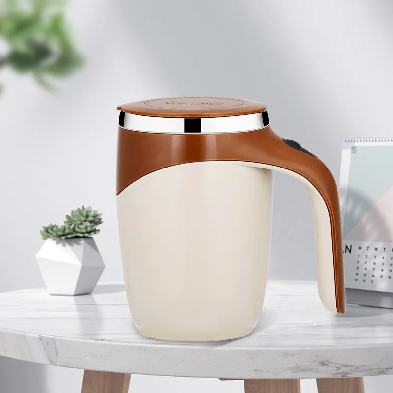 Automatic Stirring Mug Rechargeable Stainless Steel coffee mug