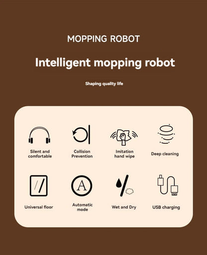 Intelligent Floor Mopping Robot