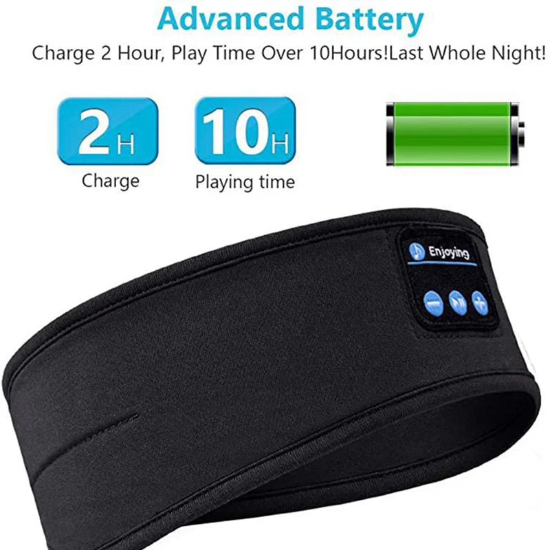 Bluetooth Headset Sports Sleep Headband/Eye Mask