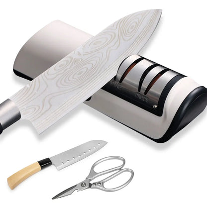 USB Rechargeable Electric Knife Sharpener