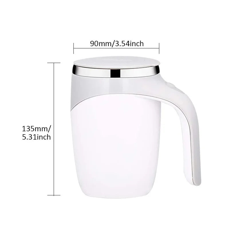 Automatic Stirring Mug Rechargeable Stainless Steel coffee mug