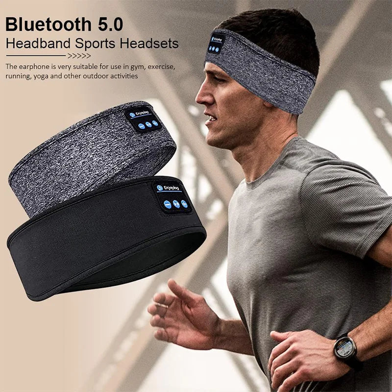 Bluetooth Headset Sports Sleep Headband/Eye Mask