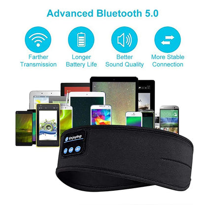 Bluetooth Headset Sports Sleep Headband/Eye Mask