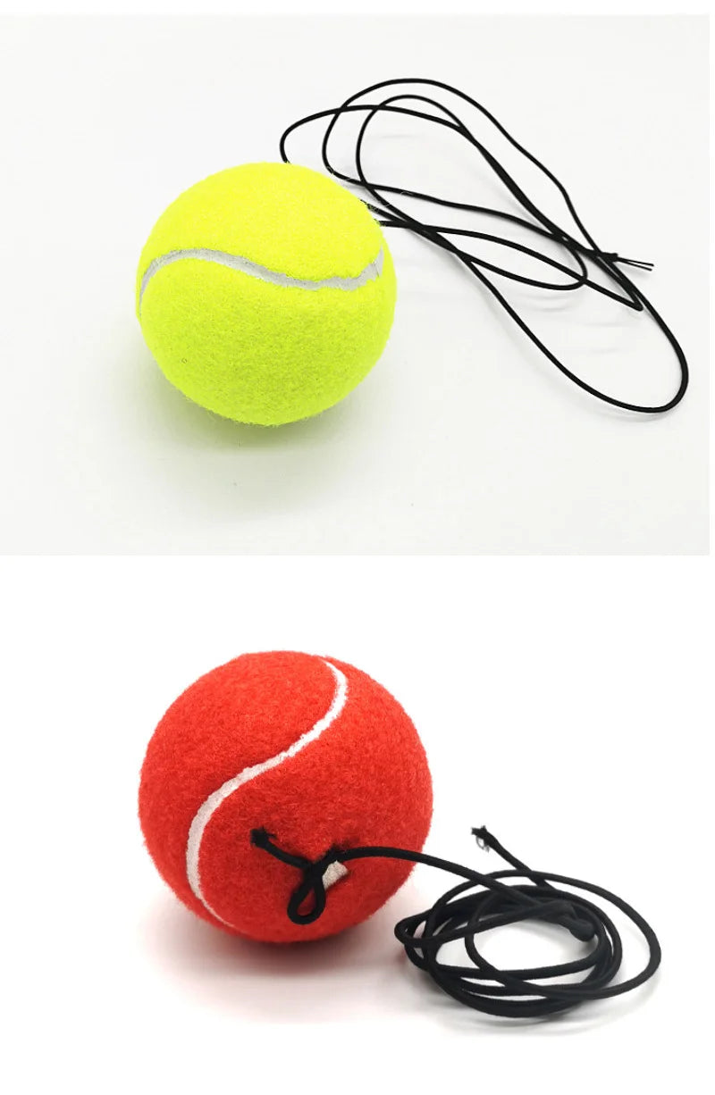 Head-mounted boxing reflex ball